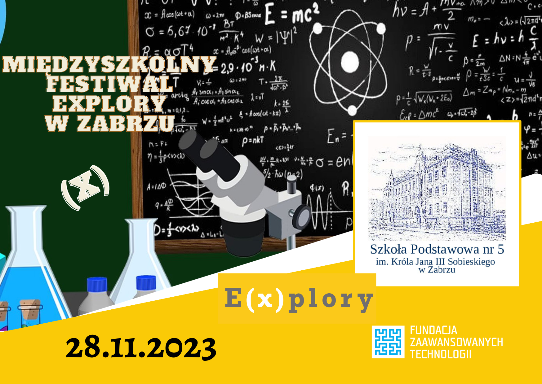 Read more about the article Międzyszkolny Festiwal Explory – 28 listopada 2023r.